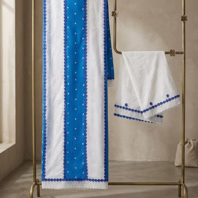 Bhaari Rida - White Blue